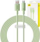 Baseus Fast Charging cable USB to USB-C Habitat Series 2m 100W (green) (34454) - vexio