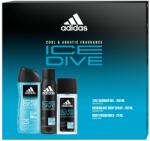 Adidas Ice Dive deodorant natural spray 75 ml + tusfürdő 250 ml + dezodor 150 ml férfi