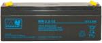 MPL Power Elektro MPL MW POWER MW 2.2-12 UPS battery Lead-acid accumulator AGM Maintenance-free 12 V 2, 2 Ah Black (MW 2.2-12) - vexio