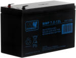 MPL Power Elektro MPL MW POWER MWP 7.2-12L UPS battery Lead-acid accumulator VRLA AGM Maintenance-free 12 V 7, 2 Ah Black (MWP 7.2-12L)