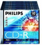 Philips ODM Philips CD-R 80 52x Slim 1 db-os (1-es címke) (PH778206)