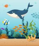 Best4Baby Tenger élővilága, óceán állatai poszter, függőleges II. - 220 cm (BPO-01H2)