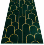 Art EMERALD szőnyeg 1021 glamour, elegáns art deco, üveg zöld / arany 140x190 cm (AF450)