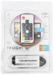 Lili Színes LED TV háttérvilágítás, 4x50 cm USB RGB LED szalag (1527)