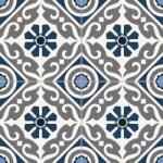 Iber Taco Musa Blue fagyálló kék 16, 5x16, 5cm matt gres padlólap