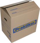 Plasztikform Költöztető Karton, Nagy, Terhelhetőség: Max 20kg, 64x34x38cm