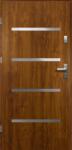 OK Doors Westa Acél Bejárati Kültéri Ajtó, Balos, Aranytölgy Színben, 100, 5x207, 5cm