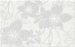 Cersanit Calvano Dekorcsempe 25x40 Cm Fehér Virágos