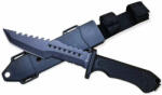Foxter taktikai katonai kés, 31 cm, tok, fekete (SIM662055)