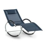 Blumfeldt Westwood Rocking Chair, canapea tip leagăn, ergonomică, din aluminiu, albastru închis (GDMC2-WestwoodBL) (GDMC2-WestwoodBL) - klarstein