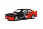 SOLIDO 1: 18 Bmw E30 M3 Drift Team Black/red ädvan" 1990 (so-s1801521)