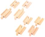 Bigjigs Toys Cuplaje șine 7 cm 8 buc (DDBJT104) Trenulet