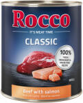 Rocco Rocco Pachet economic Classic 24 x 800 g - Vită și somon