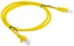 Lanberg Patchcord RJ45, Cat. 5e, UTP, 1m, Yellow (PCU5-10CC-0100-Y) - pcone