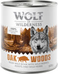 Wolf of Wilderness 24x800g Wolf of Wilderness nedves kutyatáp- Oak Woods - vaddisznó