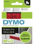 DYMO feliratozószalag D1, 12mm, piros/fekete, S0720570