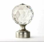  Elegáns Függönyrúd - Dupla - Kristály Dísz - Antik Arany - 320cm (CRISTAL-GOLD-02-320)