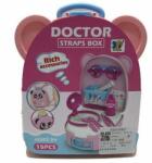 Magic Toys Orvosi játékszett pink macis tárolóban kiegészítőkkel (MKL375269) - pepita