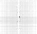 Filofax Jegyzetlapok négyzethálós fehér A5 méret NFX342905