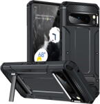 Techsuit Husa Husa pentru Google Pixel 8 Pro - Techsuit Hybrid Armor Kickstand - Black (KF2314613) - pcone