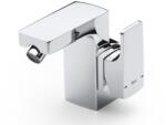 Roca Baterie bideu monocomanda, maner lateral, cu ventil pop-up, Cold Start, crom lucios, Roca L90 5A6301C00 5A6301C00 (5A6301C00)