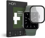  Hofi Hybrid Glass Apple Watch Series 4/5/6/SE (44mm) üveg képernyővédő fólia fekete kerettel (FN0012) (FN0012)