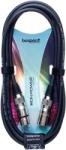 Bespeco IROMB100 100 cm Микрофонен кабел (<![CDATA[IROMB100BK]]>)