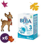 BEBA OptiPro 3 Junior anyatej kiegészítő tápszer 12 hó+ (6x600 g)