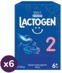 Lactogen Nestlé Lactogen 2 tejalapú anyatej-kiegészítő tápszer 6 hó+ (6x500 g)