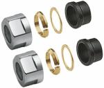 Sapho Sapho, Szorítószerelvény 1/2" rézhez 15mm, króm, CP6115 (CP6115)