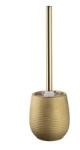 BISK Erga Gold, álló WC kefe, arany szerkezetű, ERG-06305 (ERG-06305)
