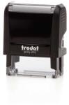 Trodat Bélyegző, TRODAT "Printy 4912", fekete ház, fekete párnával (4912F) - nyomtassingyen
