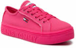 Tommy Jeans Teniși Tommy Jeans Mono Color Flatform EN0EN01823 Pink Alert THW