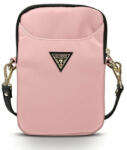 GUESS Triangle Logo nylon laptop táska GUPBNTMLLP rózsaszín