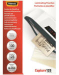 Fellowes Meleglamináló fólia, 125 mikron, 75x105 mm, fényes, 100 db, FELLOWES (IFW53069) (IFW53069)