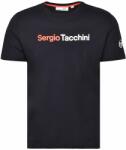 Sergio Tacchini Férfi póló Sergio Tacchini Robin T-shirt - black/orange