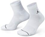 Jordan Sosete Jordan Everyday Ankle Socks 3 Pack - Alb - L