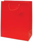 Creative Dísztasak CREATIVE Special Simple L 26x32x12 cm egyszínű piros zsinórfüles - papiriroszerplaza