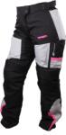 RSA Pantaloni moto dama RSA EXO 2 negru-gri-roz (RSALAEXO2BGP)