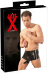 Late X LATEX - boxer péniszköpennyel (fekete) (29100711161) - padlizsan