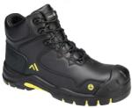 Portwest Apex munkavédelmi bakancs S3S ESD HRO SR SC FO (fekete/sárga 40) (FC18BKY40)