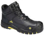 Portwest Apex munkavédelmi bakancs S3S ESD HRO SR SC FO (fekete/sárga 45) (FC18BKY45)