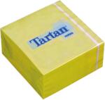 Tartan Öntapadó jegyzettömb, 76x76 mm, 400 lap, TARTAN, sárga (LPT7676YN) - pencart