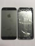 iPhone 5S space gray készülék hátlap/ház/keret - bluedigital - 4 690 Ft