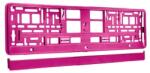 Carmotion Rendszámtábla tartó, metál pink színű