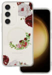 Mgramcases Flower tok Samsung Galaxy S23 Ultra, red flower