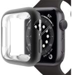 gigapack Szilikon keret (ütésálló) FEKETE Apple Watch Series 7 45mm (GP-111775)
