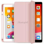 Tech-Protect Apple iPad 10.2 (2019/2020/2021) tablet tok (Smart Case) on/off funkcióval, Apple Pencil tartóval - Tech-Protect - rózsaszín (ECO csomagolás)