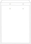  Légpárnás tasak No20/W10 szilikonos fehér 350x470mm (139848) - papir-bolt