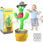 Dollcini Táncoló kaktusz, gyermekjáték, elismétli amit mondasz neki / plüss anyagból - Cowboy (400542)